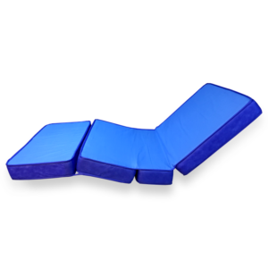 Sponge mattress for Patient bed 4 pieces with a lying shape with the head and feet raised
