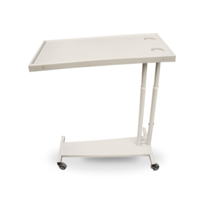 Hydraulic side dining table for patients (MAY 210)